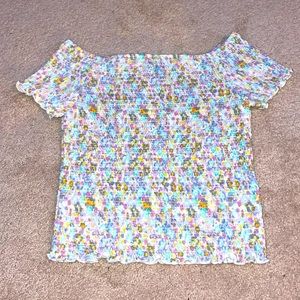 Short sleeve summer shirt- Never worn- Large (10-12)